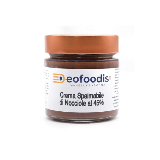 Crema di Nocciole al 45% - Vasetto da 250g