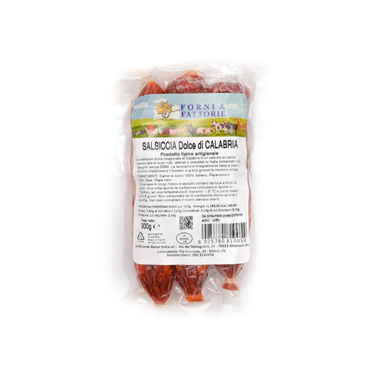 Salsiccia Dolce di Calabria 300g